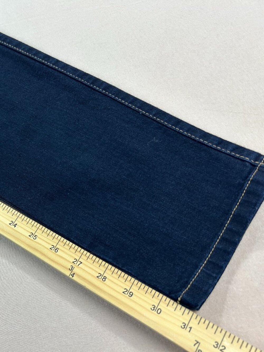 JACOB Jeans Women's Size 30 Blue Denim Dark Wash Mid Rise Skinny Stretch - Picture 12 of 13